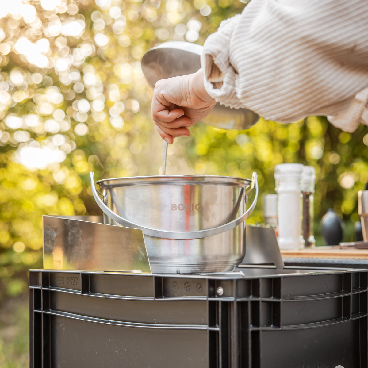 BOXIO COOK MAX+ – Camping-Kochset komplett