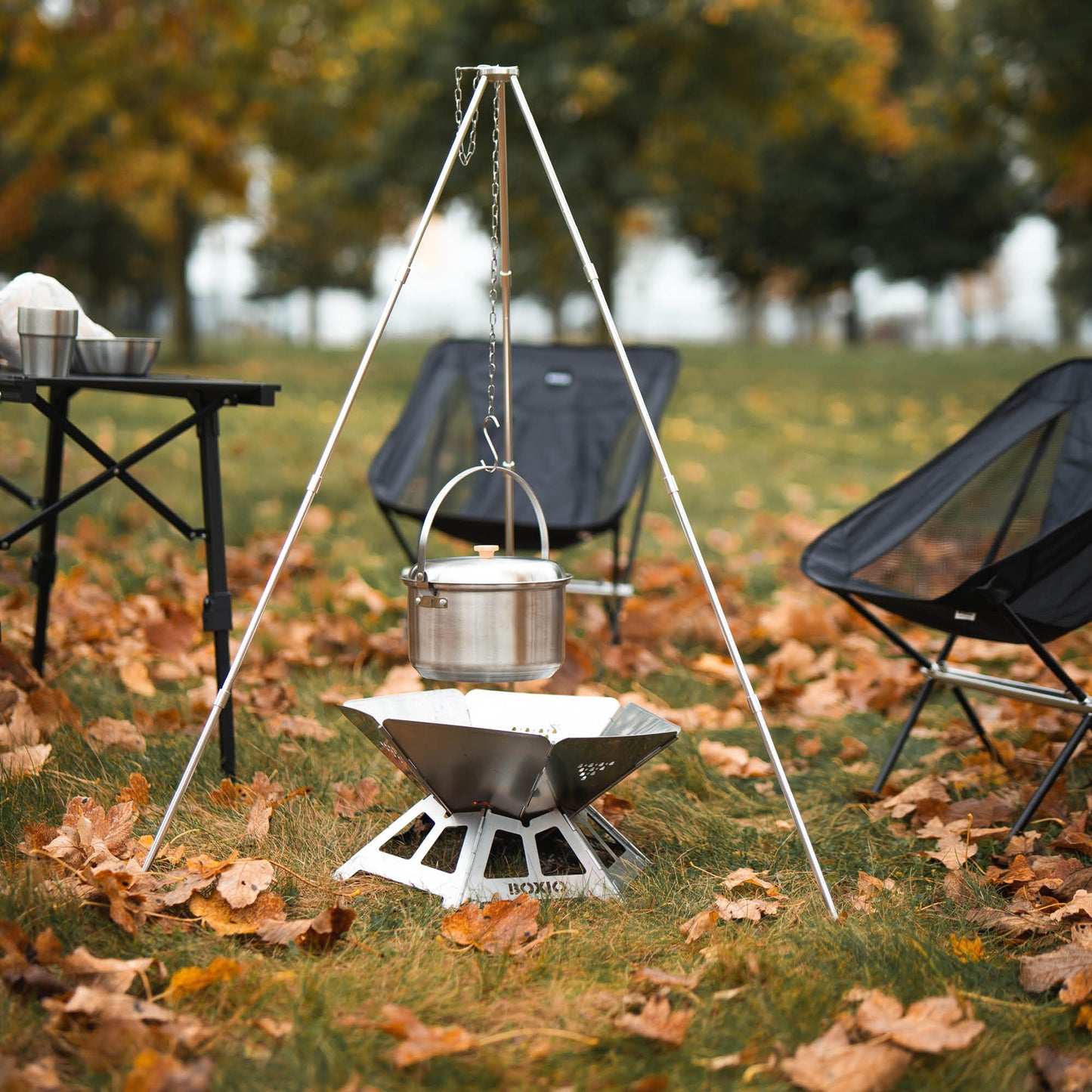 BOXIO TRIPOD – Dreibein für Feuerschale