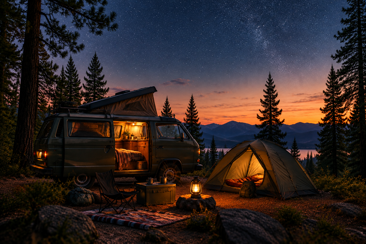 Camp & Schlafen