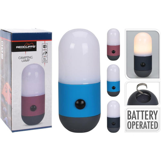 Redcliffs camping LED lamp pill 6x6x14cm-0