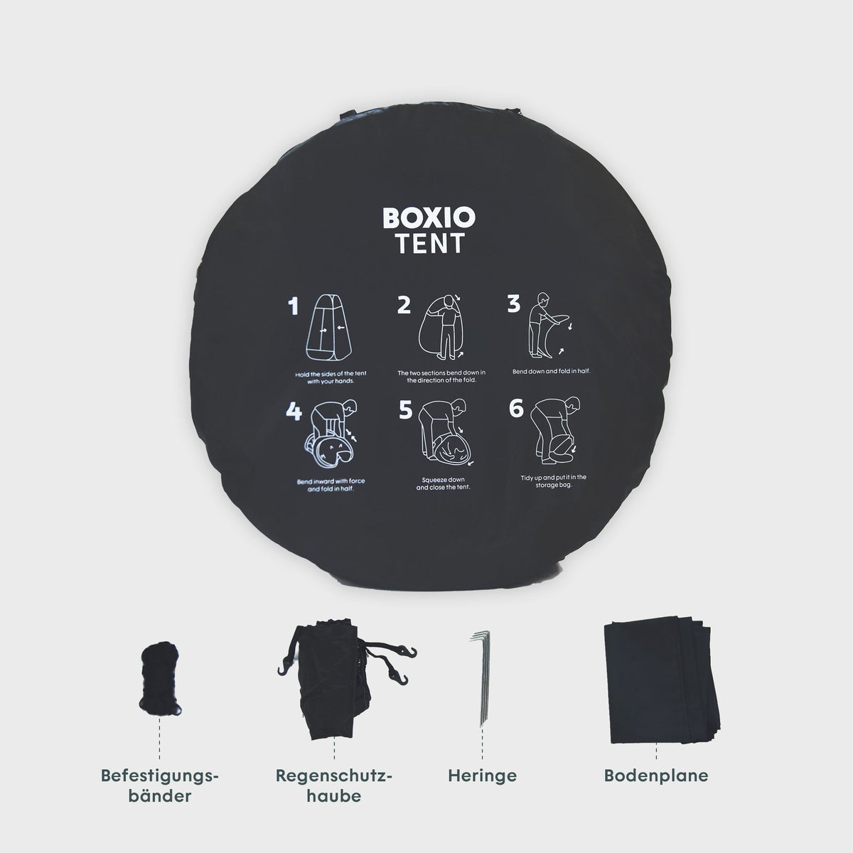 BOXIO TENT – Dusch- oder Toilettenzelt