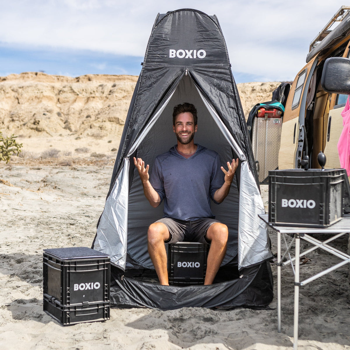 BOXIO TENT – Dusch- oder Toilettenzelt
