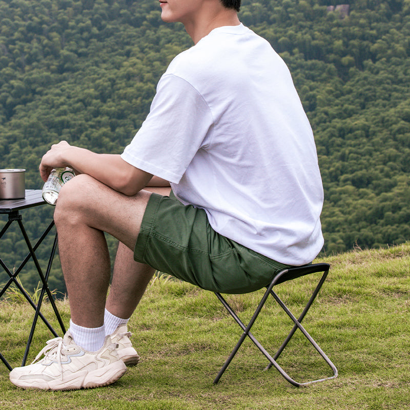 Banc de Camping en Titane-1