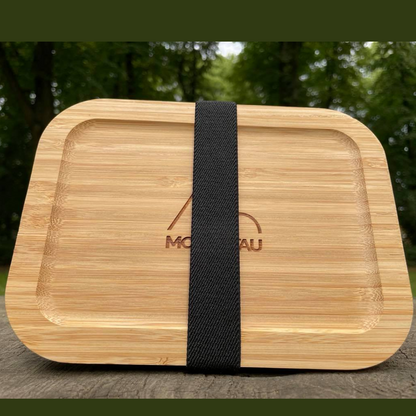 MORGNTAU Lunchbox – Bambus & Edelstahl