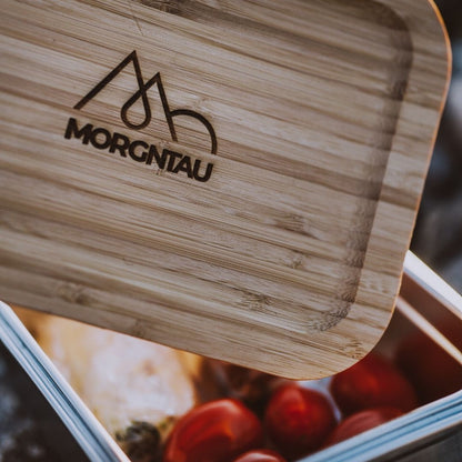 MORGNTAU Lunchbox – Bambus & Edelstahl