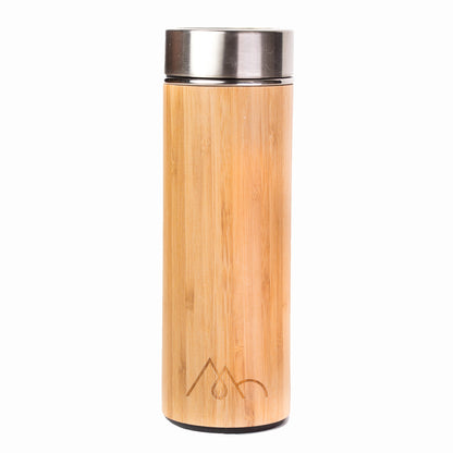 MORGNTAU Thermosflasche – Bambus & Edelstahl