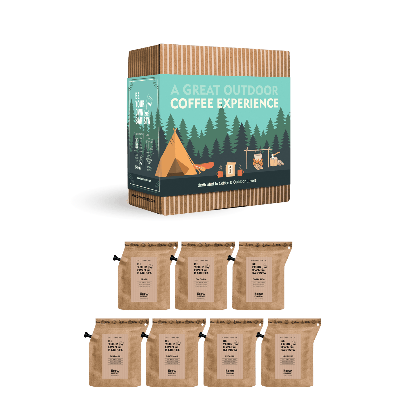 Camping-Kaffee-Geschenkset – Outdoor Specialty Box