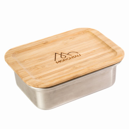 MORGNTAU Lunchbox – Bambus & Edelstahl