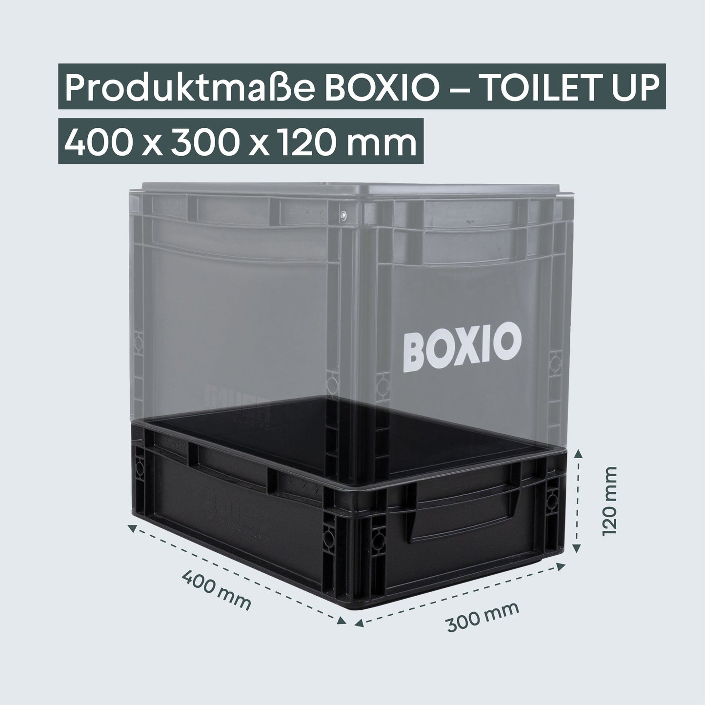 BOXIO TOILET UP – Sitzerhöhung & Starterset