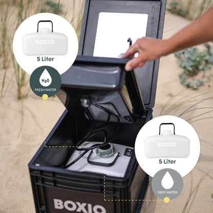 BOXIO WASH – Mobiles Waschbecken