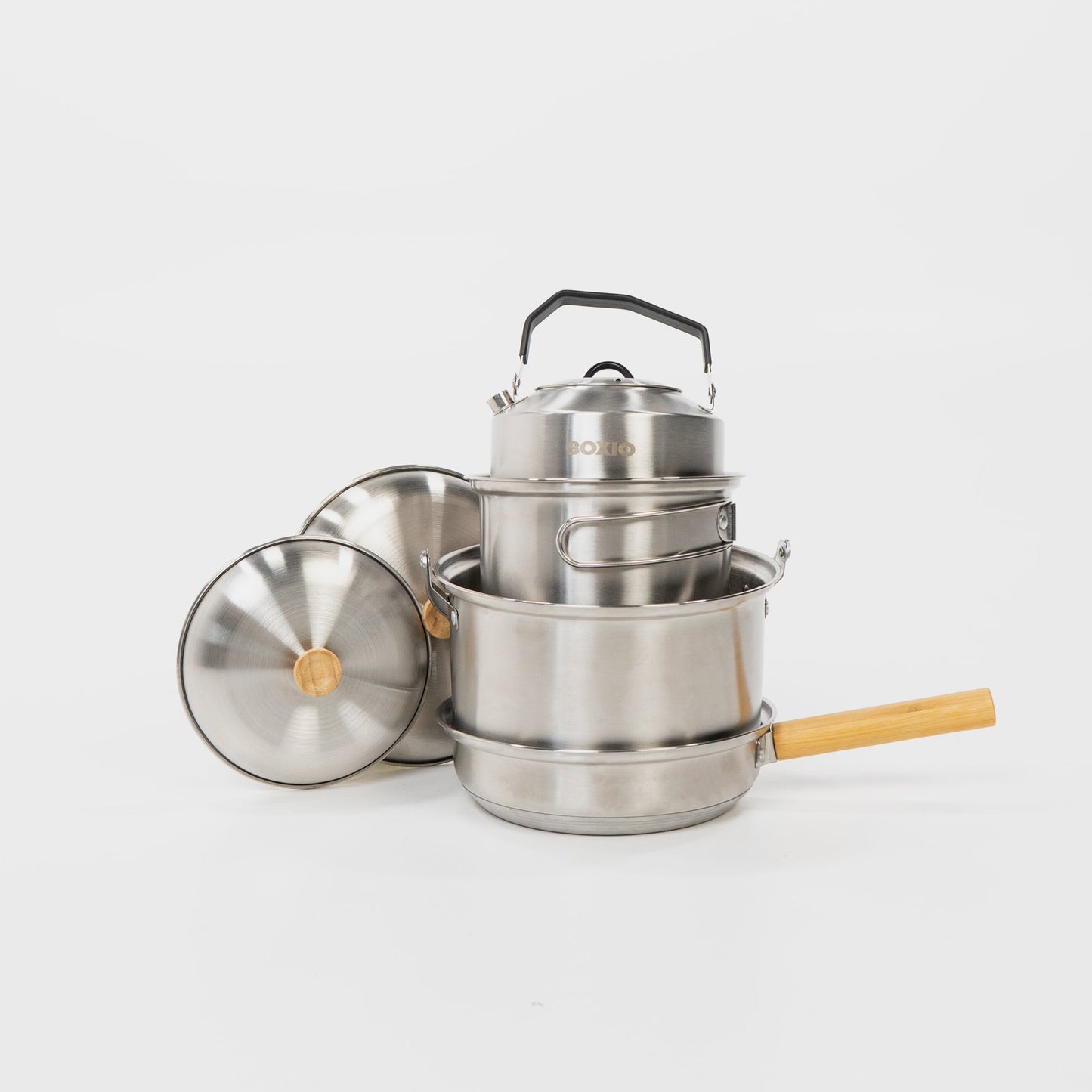 BOXIO COOKWARE – Edelstahl-Topfset SS304