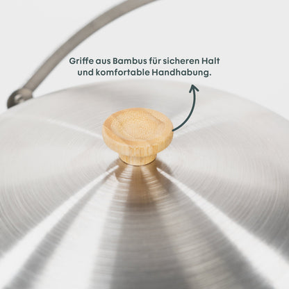 BOXIO COOKWARE – Edelstahl-Topfset SS304
