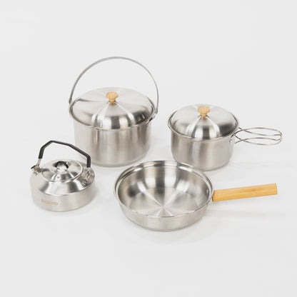 BOXIO COOKWARE – Edelstahl-Topfset SS304