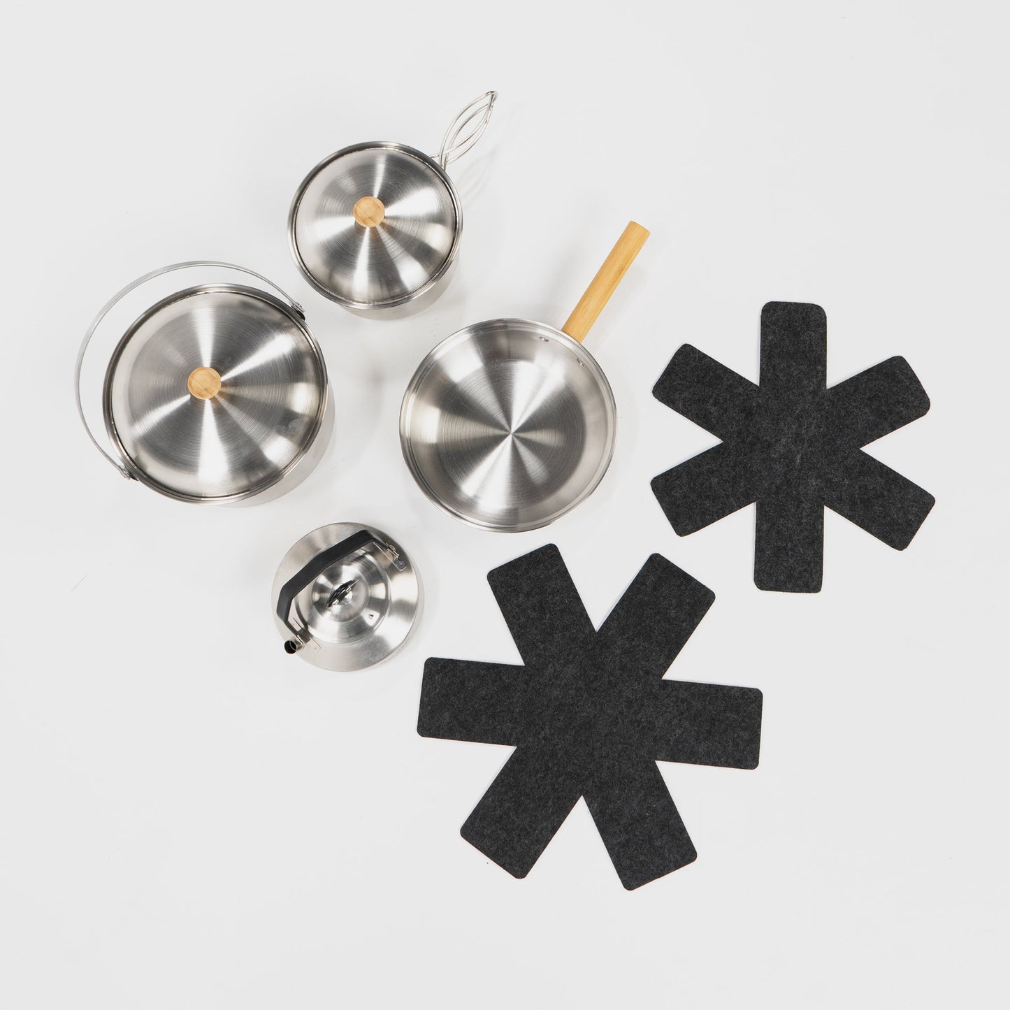 BOXIO COOKWARE – Edelstahl-Topfset SS304