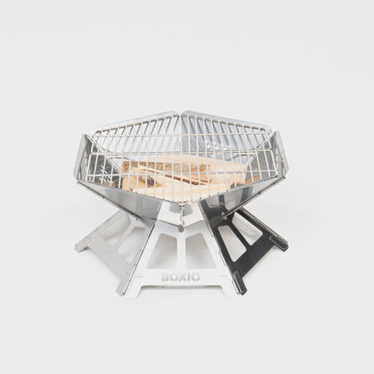 BOXIO FIRE – Feuerschale mit Grill