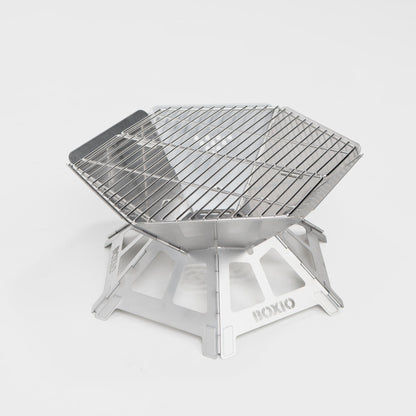 BOXIO FIRE – Feuerschale mit Grill
