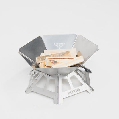 BOXIO FIRE – Feuerschale mit Grill