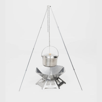 BOXIO FIRE BUNDLE – Feuerschale mit Grill in Eurobox