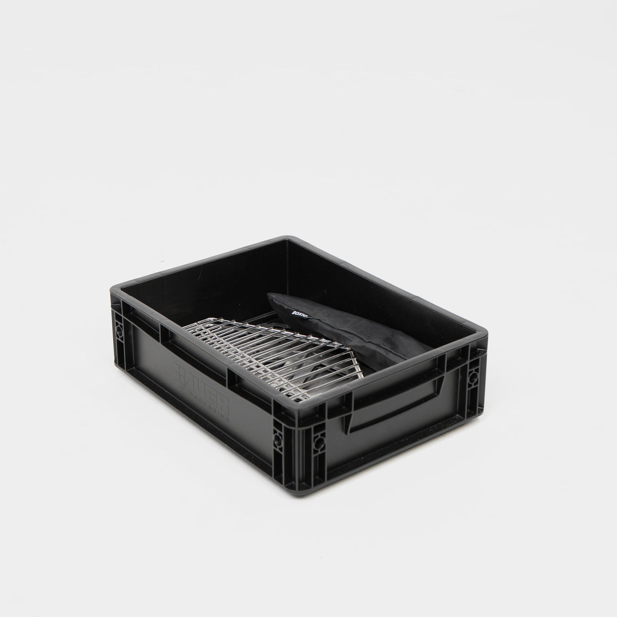 BOXIO FIRE BUNDLE – Feuerschale mit Grill in Eurobox