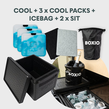 BOXIO KITCHEN PLUS – Mobile Outdoorküche mit Stehhöhe