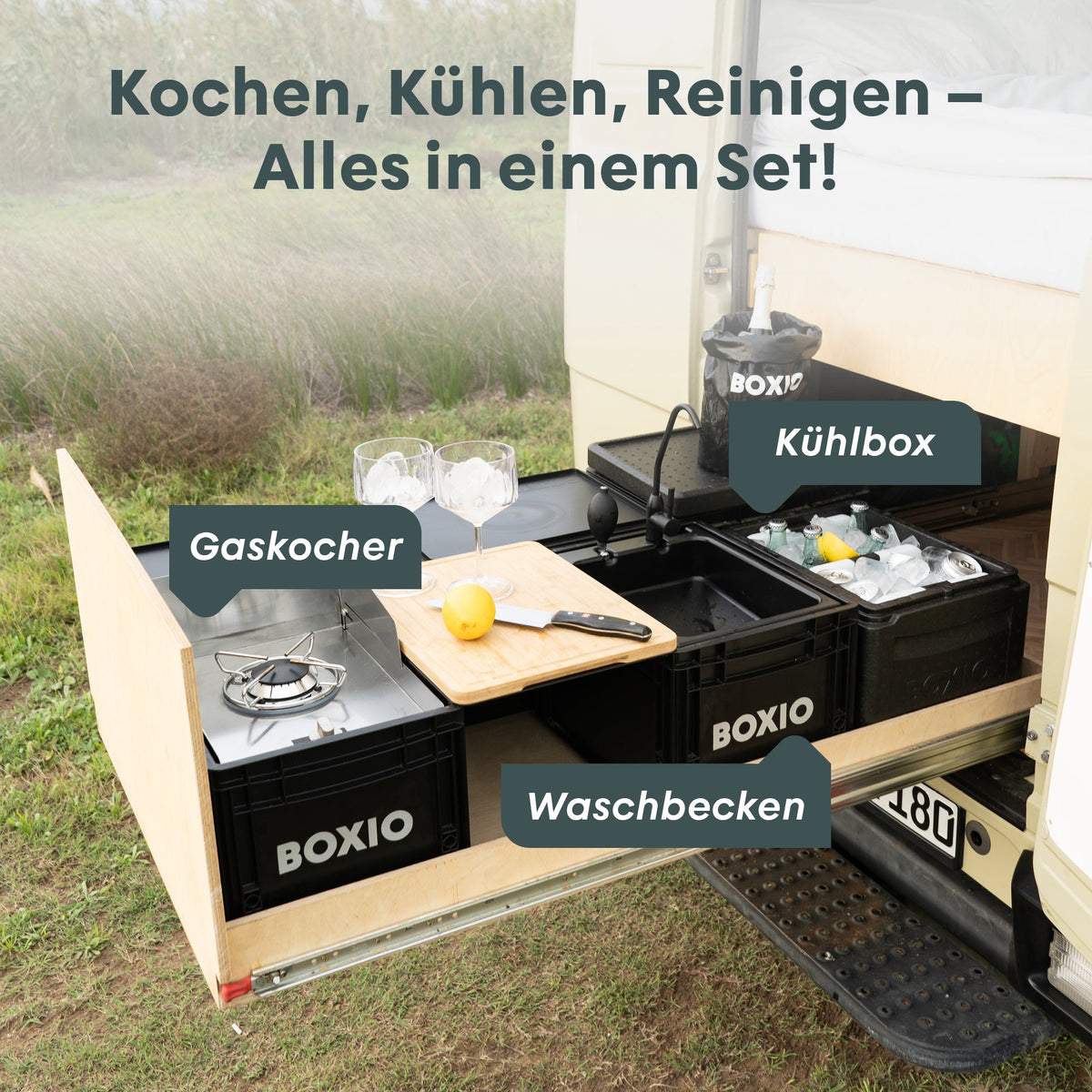 BOXIO KITCHEN BUNDLE – Outdoor Küche
