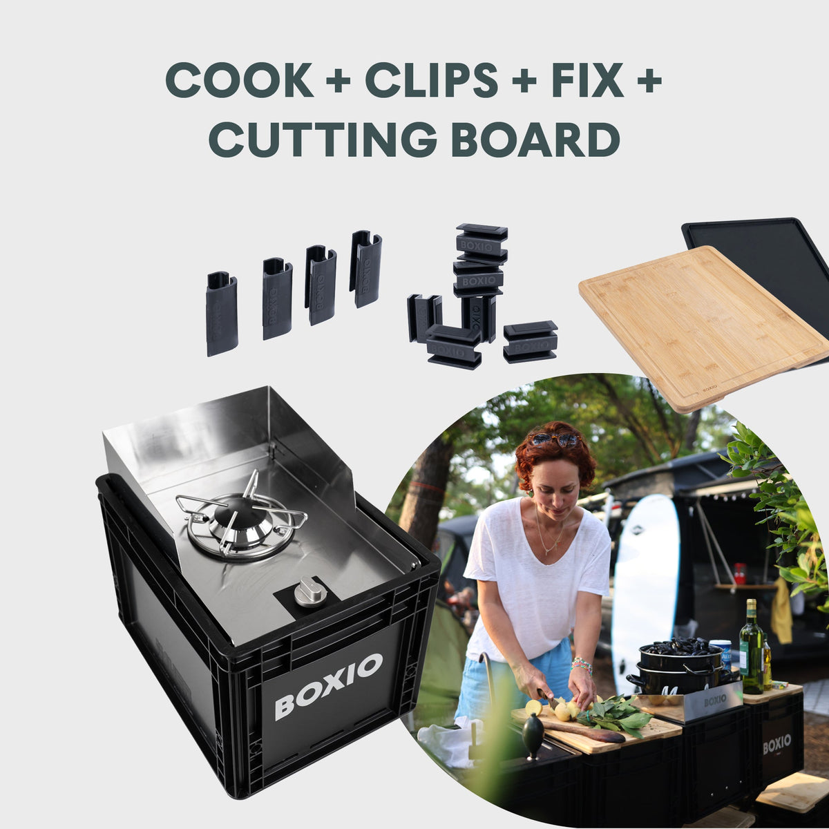 BOXIO KITCHEN BUNDLE – Outdoor Küche
