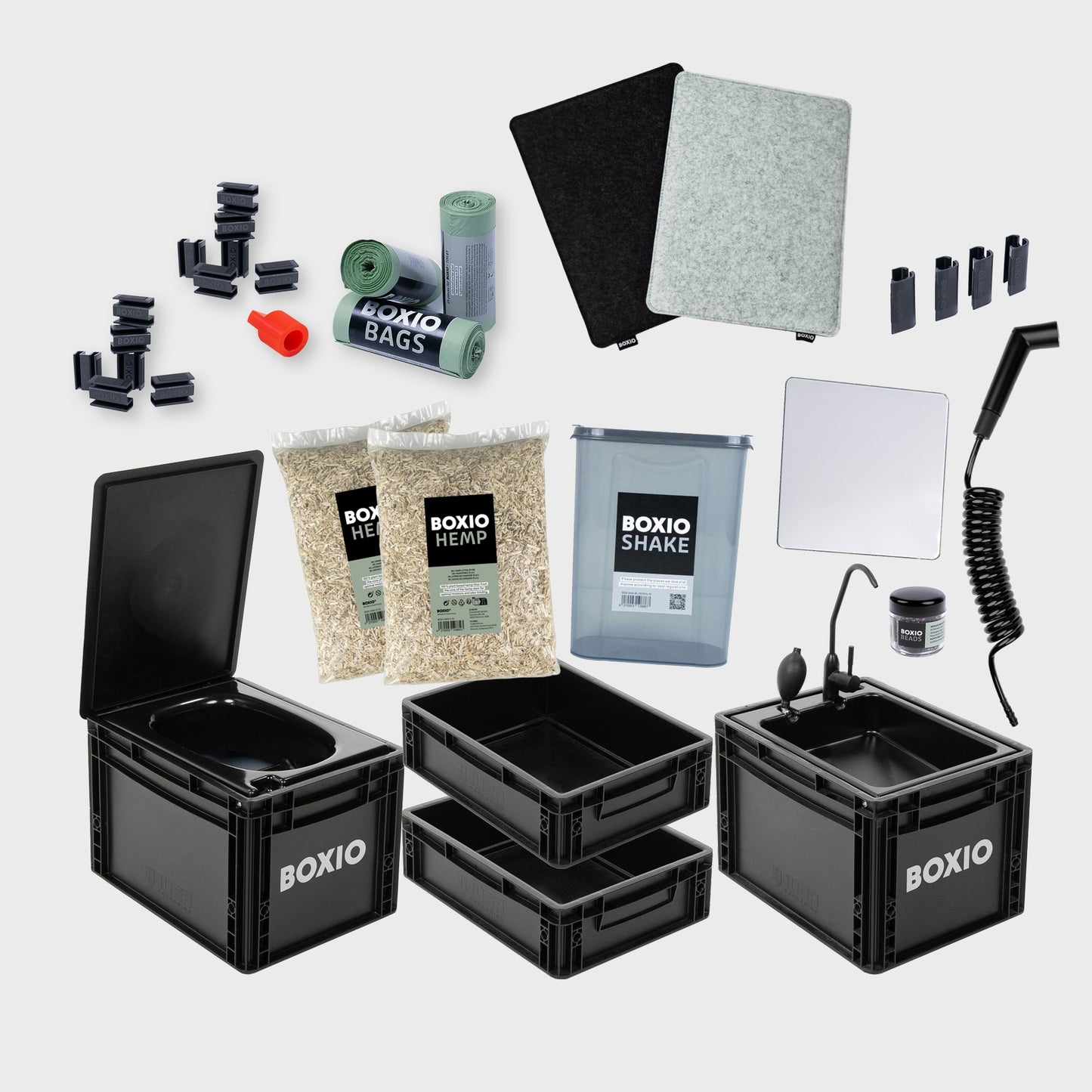 BOXIO SANITARY – Mobiles Badezimmer