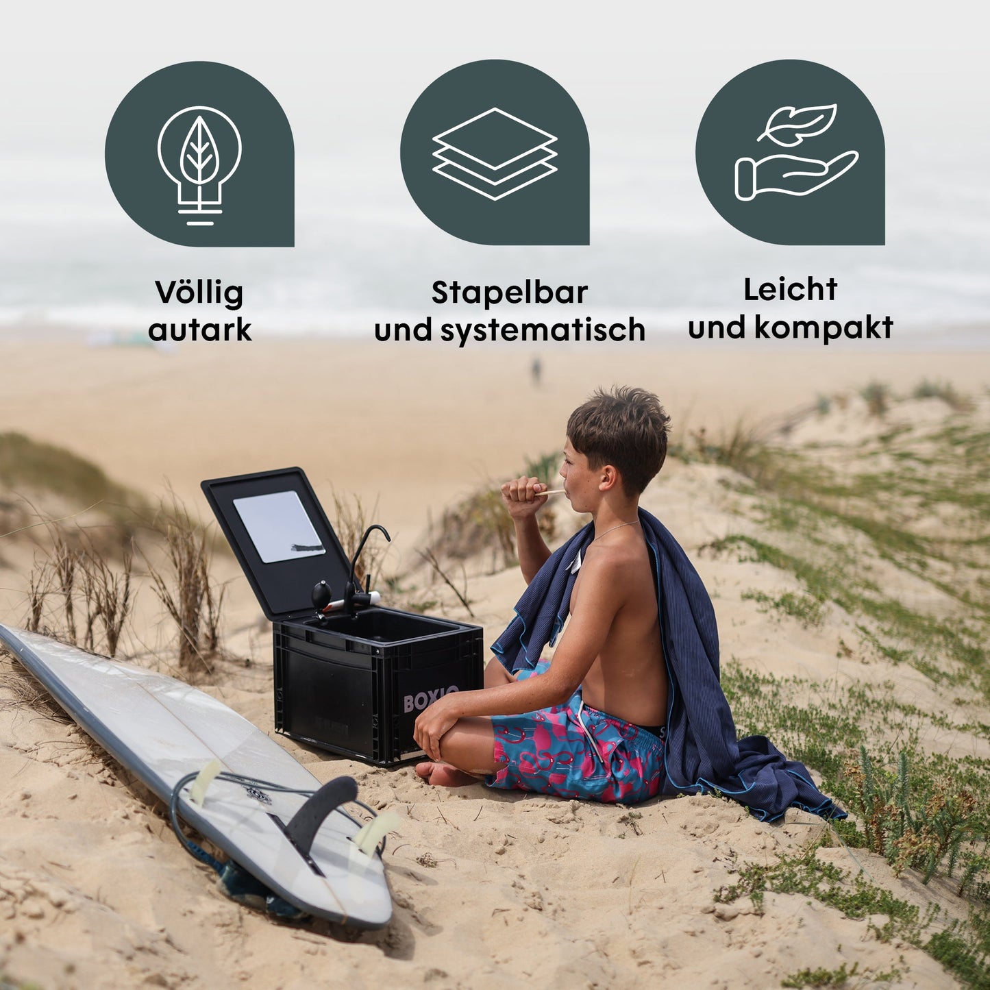 BOXIO SANITARY – Mobiles Badezimmer