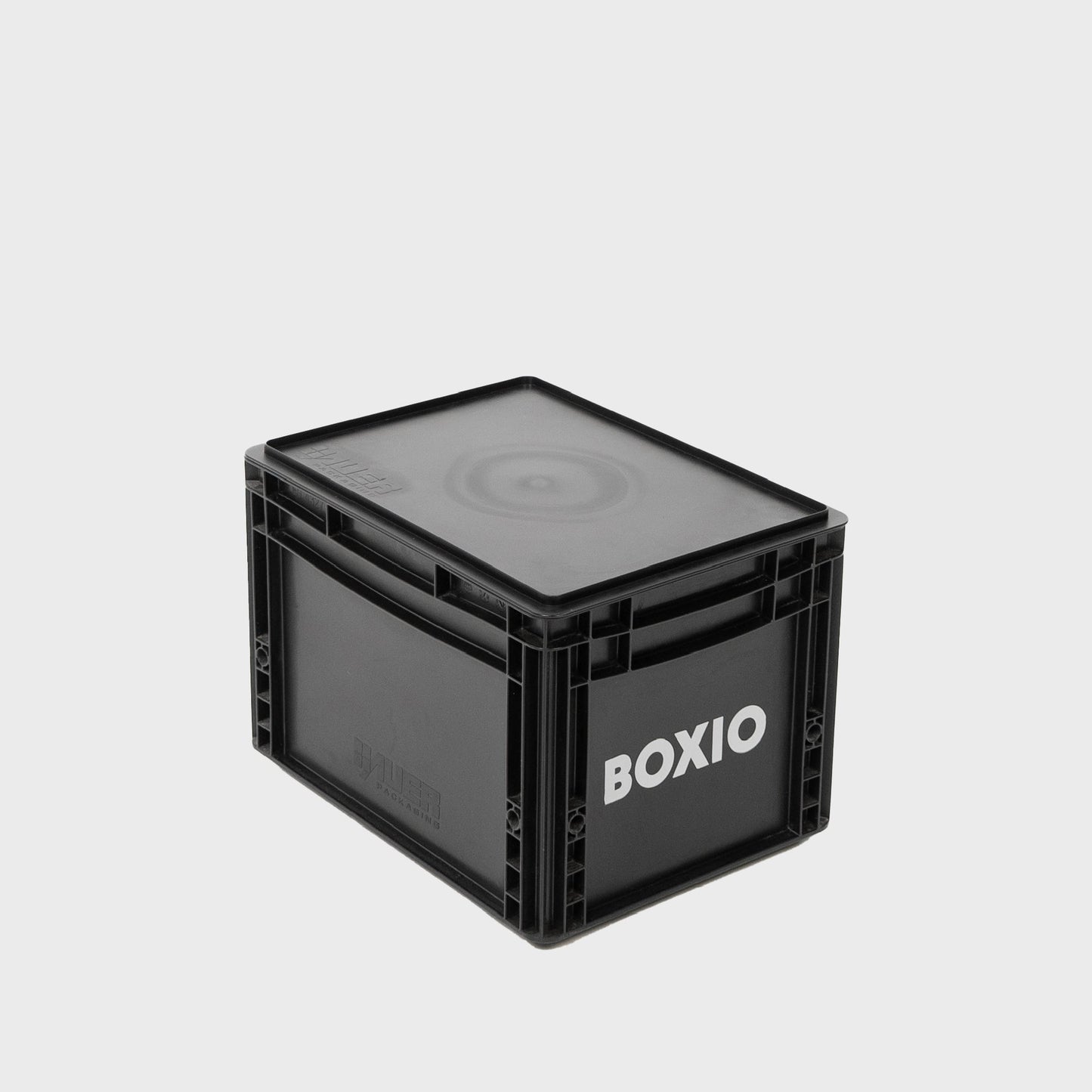 BOXIO SOLO – Eurobox mit Bohrlöchern (ohne Deckel)