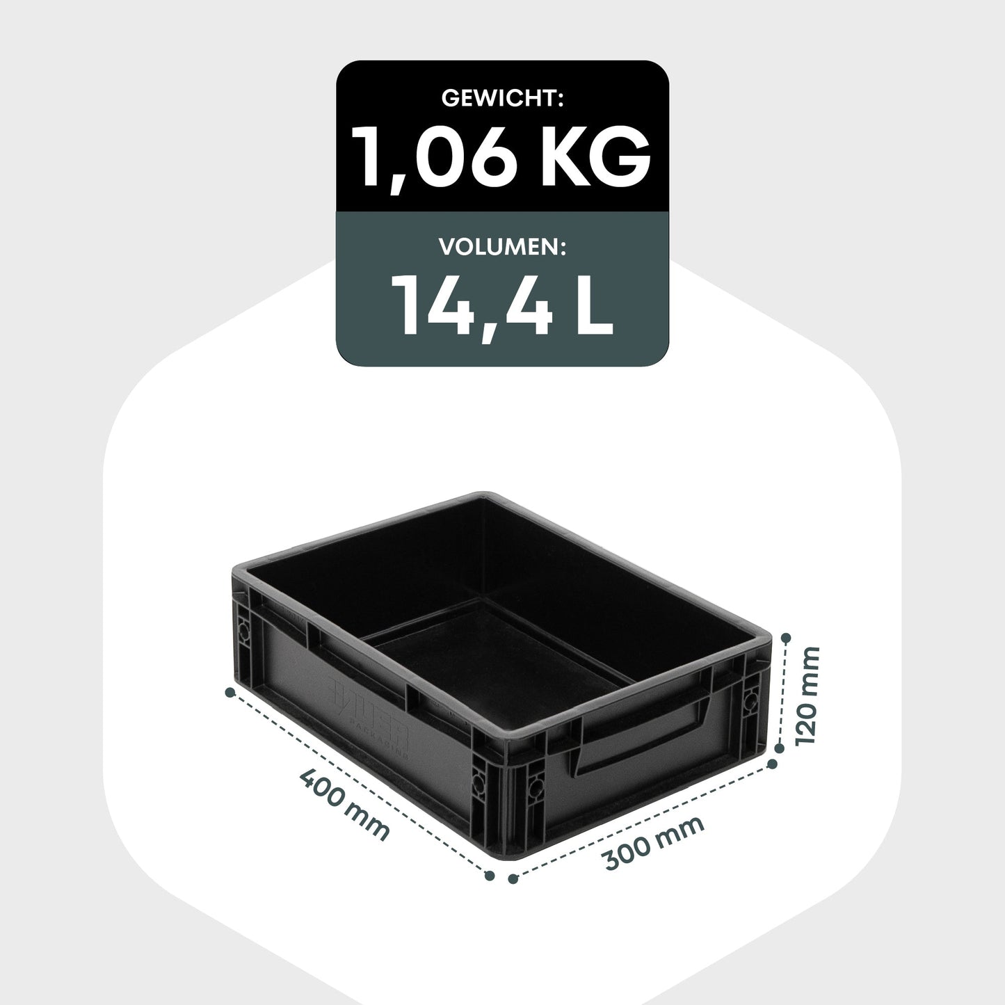 BOXIO SOLO UP – Eurobox Sitzerhöhung