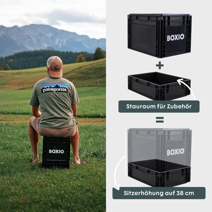 BOXIO SOLO UP – Eurobox Sitzerhöhung
