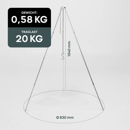 BOXIO TRIPOD – Dreibein für Feuerschale