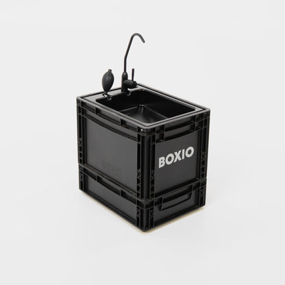 BOXIO WASH MAX+ – Waschbecken & Wasserfilter-System