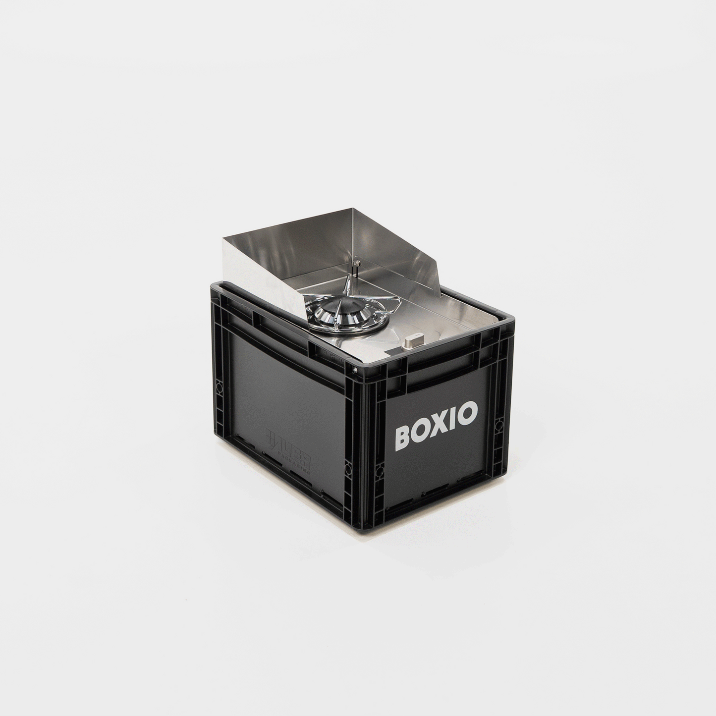 BOXIO COOK PLUS – Mobiler Gaskocher mit Topfset