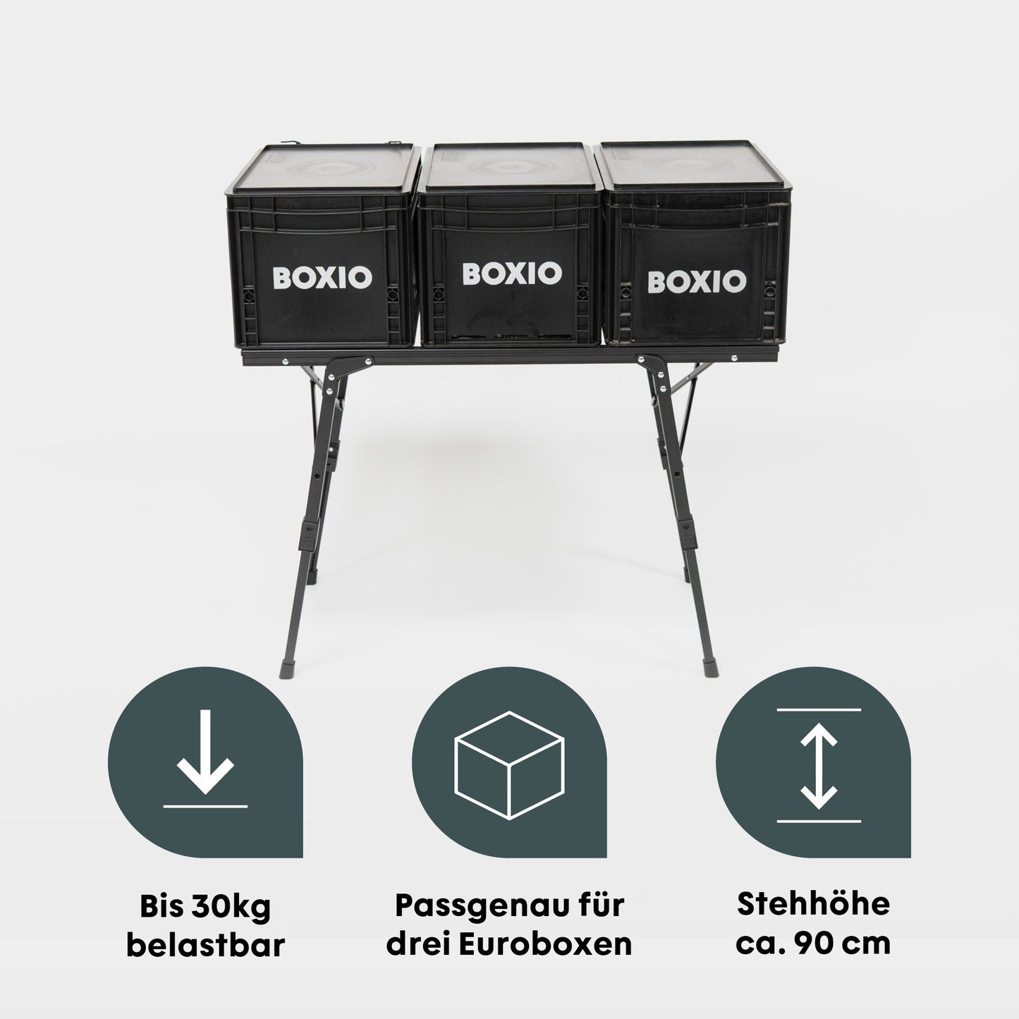 BOXIO TABLE – Faltbarer Campingtisch