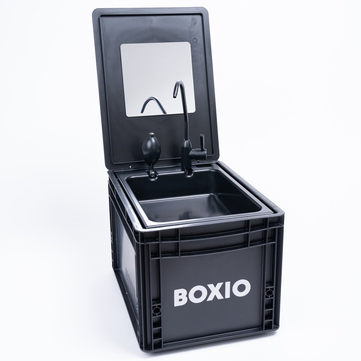 BOXIO MIRROR – Spiegel für mobiles Waschbecken