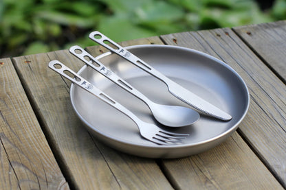 Keith Titanium Camping-Besteck – 3-teiliges Set