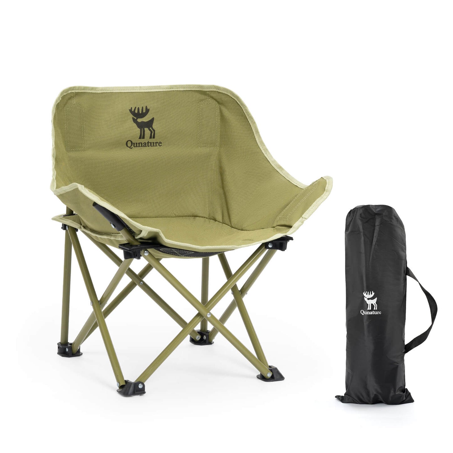 Qunature Campingstuhl faltbar – tragbarer Klappstuhl