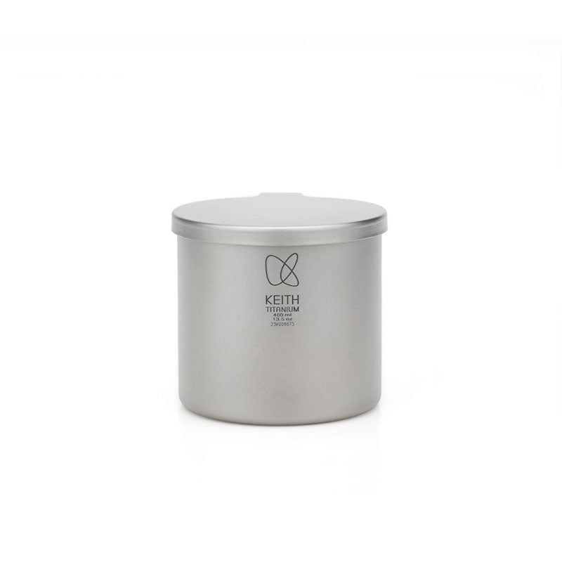 Keith Titanium Color Becher 400 ml – Naturtitan