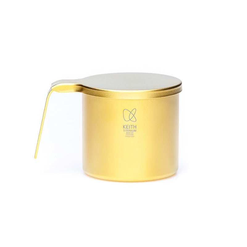 Keith Titanium Color Becher 400 ml – Naturtitan