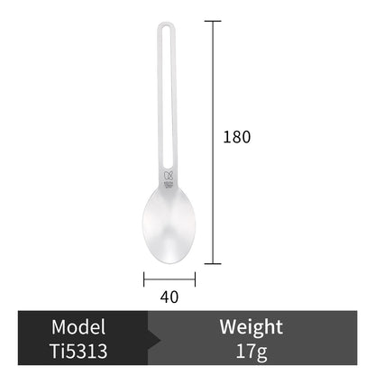 Keith Titanium Camping-Besteck – 3-teiliges Set