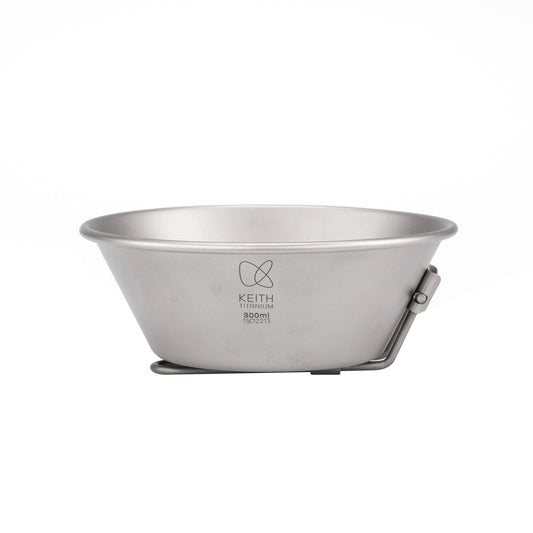 Keith Titanium Camping-Schüssel 300 ml mit Griff