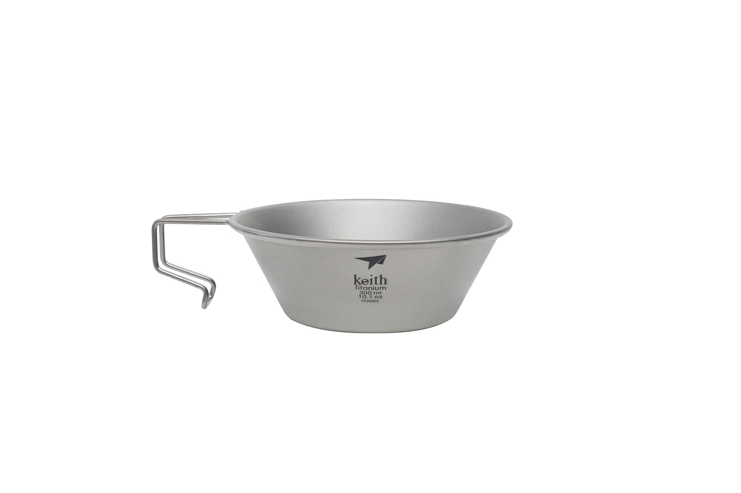 Keith Titanium Camping-Schüssel 300 ml mit Griff