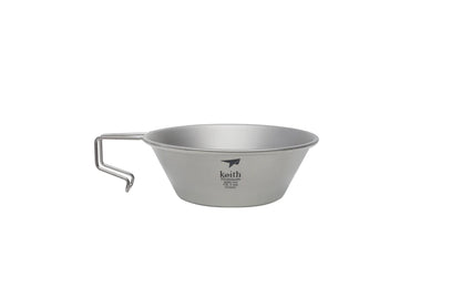 Keith Titanium Camping-Schüssel 300 ml mit Griff