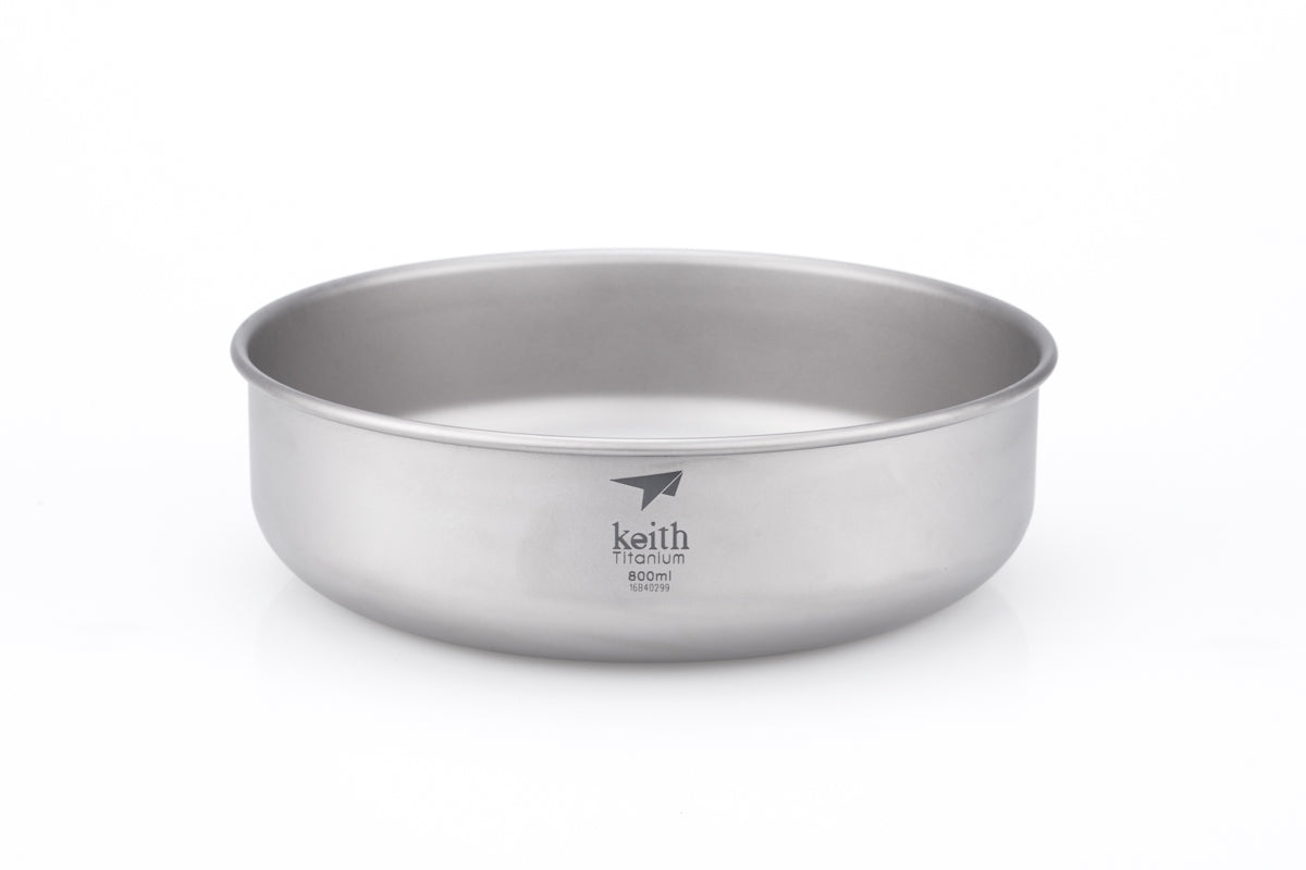 Keith Titanium Camping-Schüssel 300 ml mit Griff