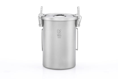 Keith Titanium Multifunktionstopf – Outdoor-Kochset