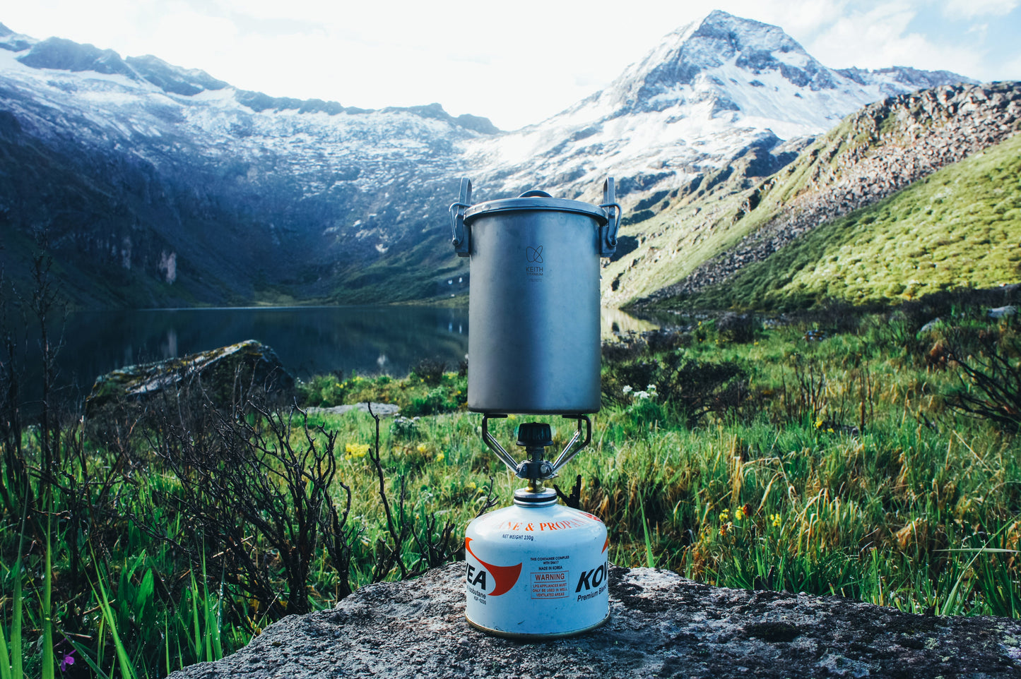 Keith Titanium Multifunktionstopf – Outdoor-Kochset