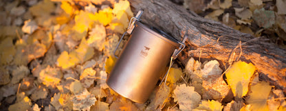 Keith Titanium Multifunktionstopf – Outdoor-Kochset