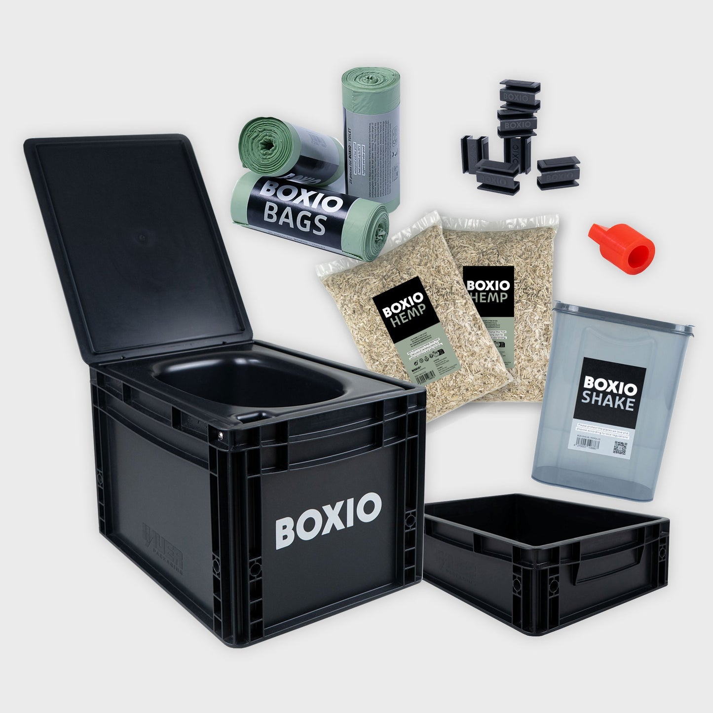 BOXIO TOILET MAX+ – Trenntoilette Komplettset