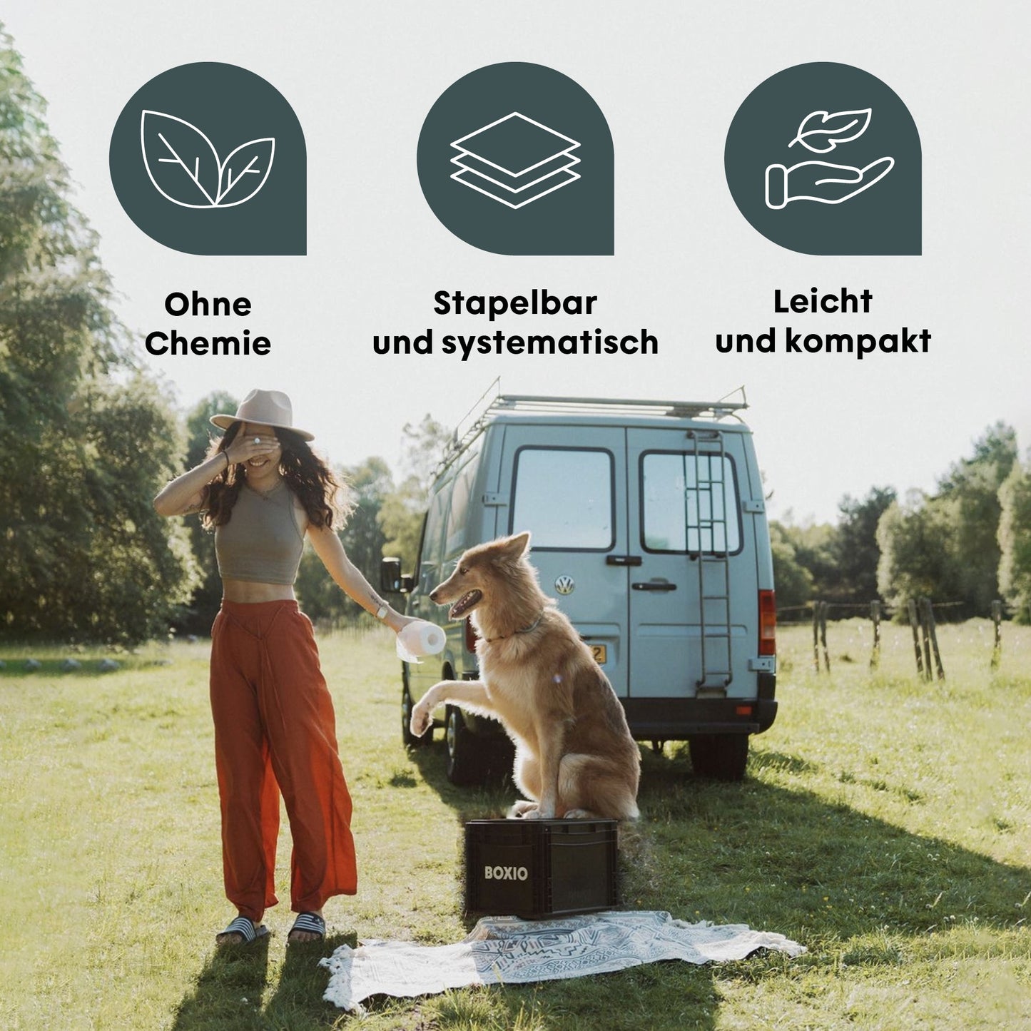 BOXIO TOILET MAX+ – Trenntoilette Komplettset